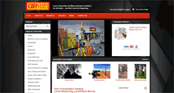 Desktop Screenshot of gsrlasertools.com.au